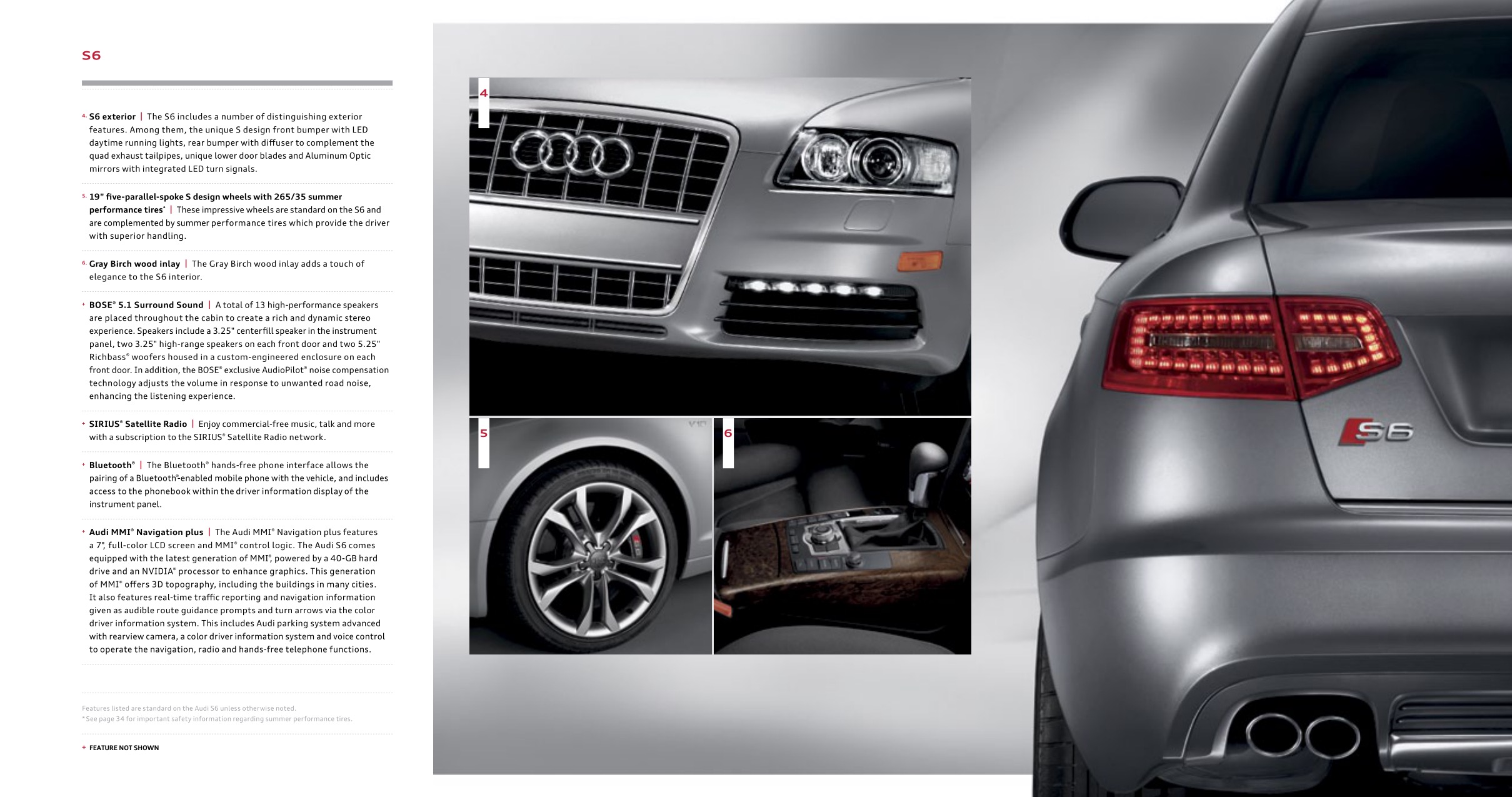 2010 Audi A6 Brochure Page 13